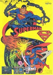 Superman (Japan) Arcade Game Cover